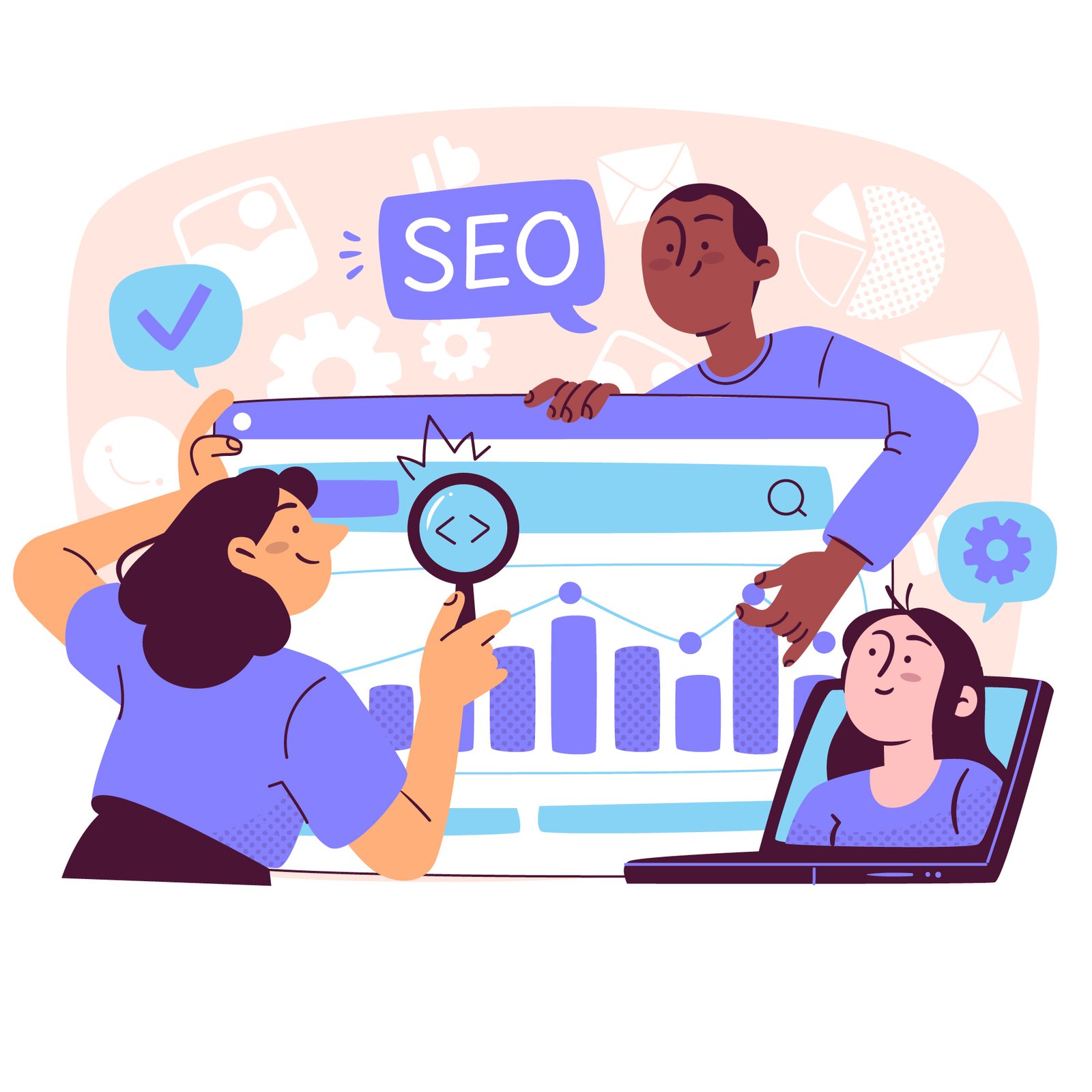 <h4>SEO Services</h4>
<p>Search Engine Optimization to the rescue!</p>
