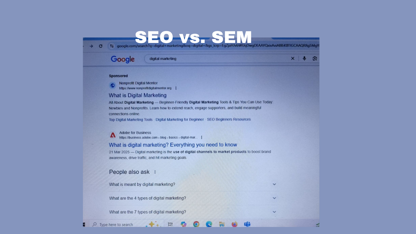 SEO vs. SEM: How to Choose the Right Path to Success